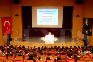 Yunus Emrenin Corafyas Konulu Konferans Gerekletirildi